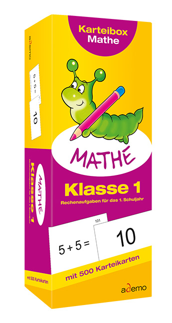 Karteibox Mathe, Klasse 1