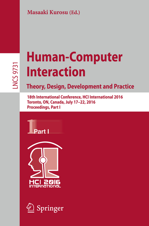 Human-Computer Interaction. Theory, Design, Development and Practice - 