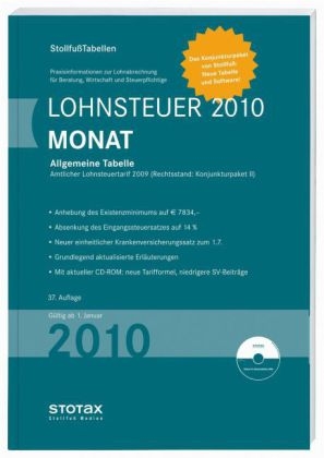 Lohnsteuertabelle 2010 Monat