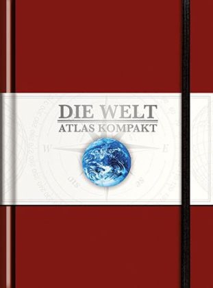 KUNTH Taschenatlas Die Welt - Atlas kompakt, rot