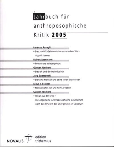 Jahrbuch für Anthroposophische Kritik 2005 - 