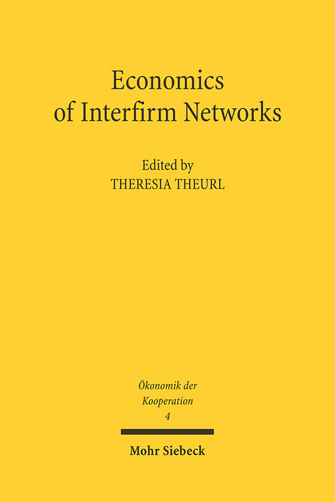 Economics of Interfirm Networks - 