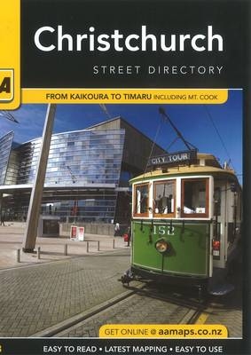 AA Christchurch Premium Street Directory 2008