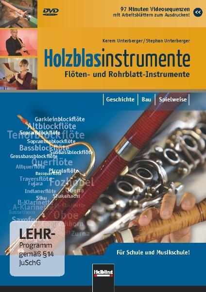 Holzblasinstrumente. DVD - Stephan Unterberger, Kerem Unterberger