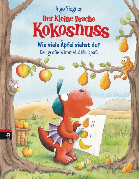 Der kleine Drache Kokosnuss - Wie viele Äpfel siehst du? Der große Wimmel-Zähl-Spaß - Ingo Siegner