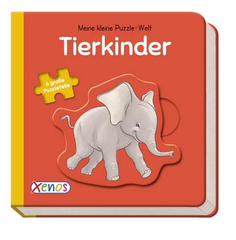 Meine kleine Puzzle-Welt: Tierkinder