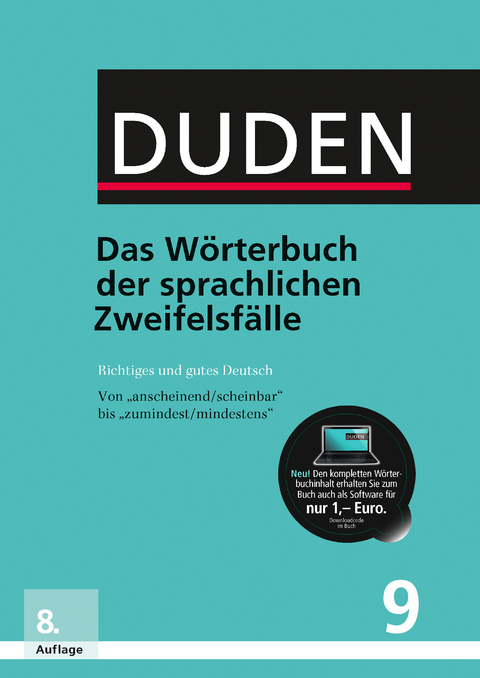 Duden – Das Wörterbuch der sprachlichen Zweifelsfälle - 