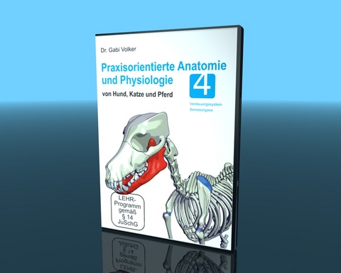 Praxisorientierte Anatomie und Physiologie von Hund, Katze und Pferd - Gabriele Dr. Volker