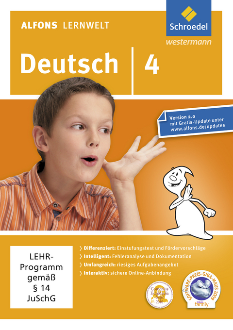 Alfons Lernwelt Lernsoftware Deutsch - aktuelle Ausgabe - Ute Flierl, Wolfgang Francich, Rainer Wagenhäuser