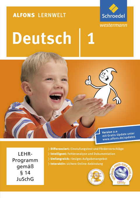 Alfons Lernwelt Lernsoftware Deutsch - aktuelle Ausgabe - Ute Flierl, Wolfgang Francich, Rainer Wagenhäuser