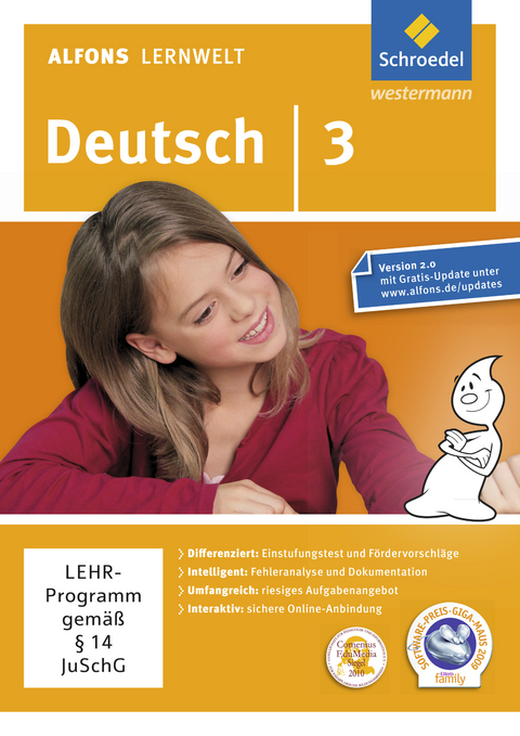 Alfons Lernwelt Lernsoftware Deutsch - aktuelle Ausgabe - Ute Flierl, Wolfgang Francich, Rainer Wagenhäuser