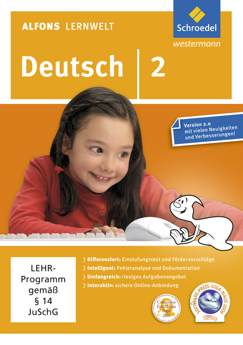 Alfons Lernwelt Lernsoftware Deutsch - aktuelle Ausgabe - Ute Flierl, Wolfgang Francich, Rainer Wagenhäuser