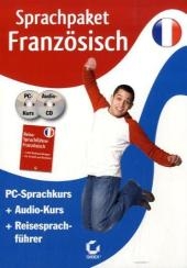 Sprachpaket Französisch, 1 CD-ROM, 1 Audio-CD u. Reisesprachführer