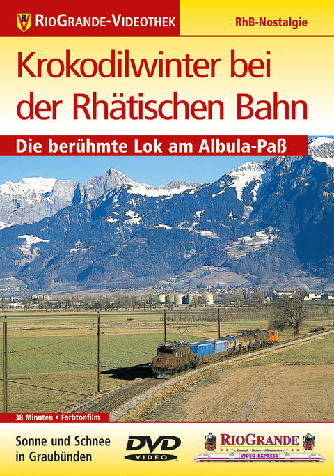 Krokodilwinter bei der Rhätischen Bahn