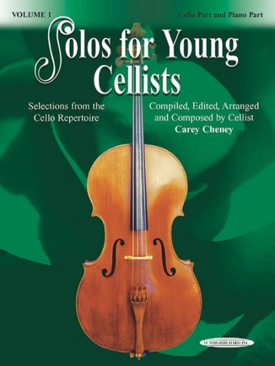 Solos for Young Cellists Volume 1 - Carey Cheney