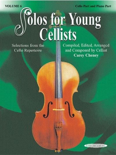 Solos for Young Cellists, Volume 6 - Carey Cheney