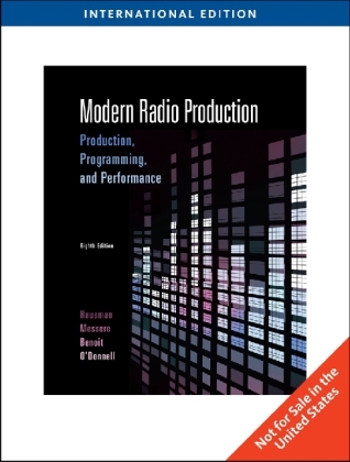 Modern Radio Production - Carl Hausman, Frank Messere, Lewis B. O'Donnell, Philip Benoit