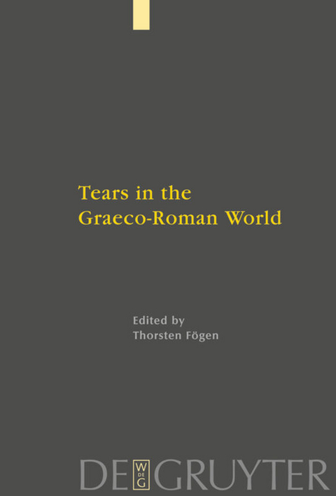 Tears in the Graeco-Roman World - 