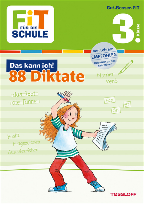 FiT FÜR DIE SCHULE: Das kann ich! 88 Diktate 3. Klasse - Andrea Essers