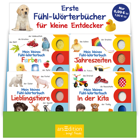 Display Mein kleines Fühlwörterbuch