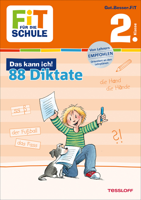 FiT FÜR DIE SCHULE: Das kann ich! 88 Diktate 2. Klasse - Andrea Essers