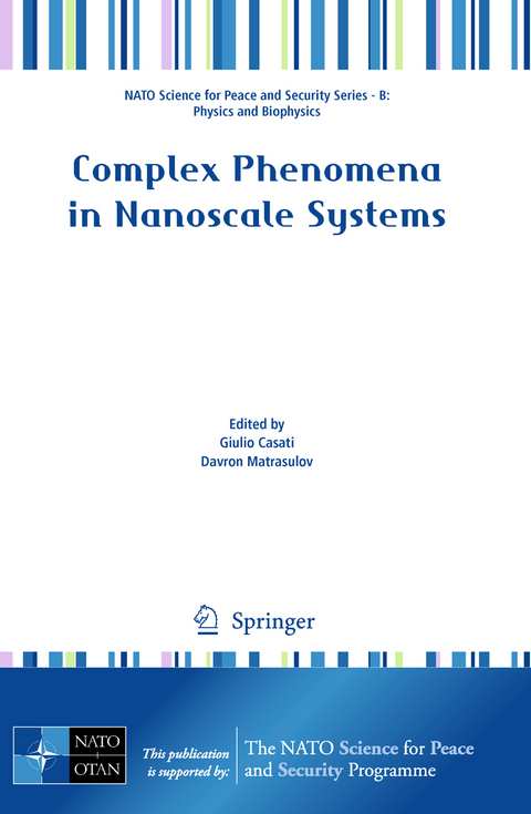 Complex Phenomena in Nanoscale Systems - 