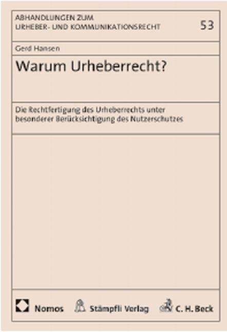 Warum Urheberrecht? - Gerd Hansen