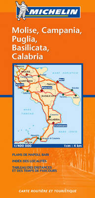 Molise, Campania, Puglia, Basilicata, Calabria