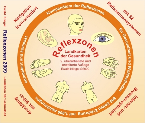 Reflexzonen - Landkarten der Gesundheit - Ewald Kliegel