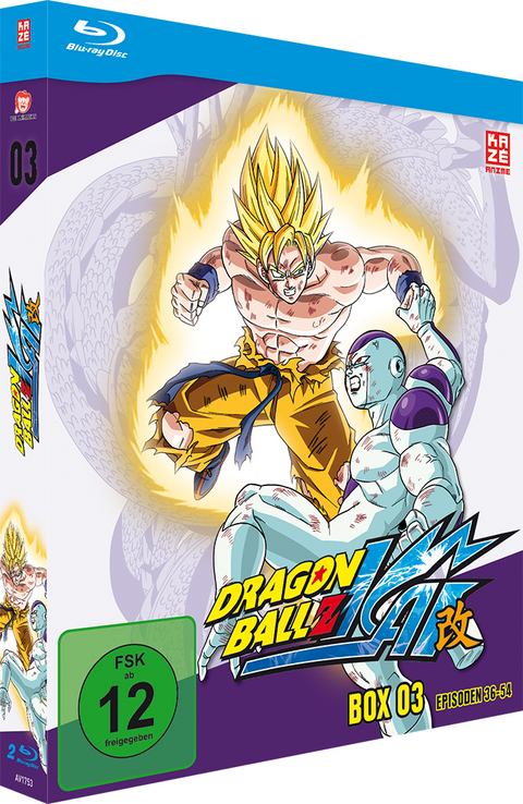 Dragonball Z Kai - Blu-ray Box 3 (2 Blu-rays) - Yasuhiro Nowatari