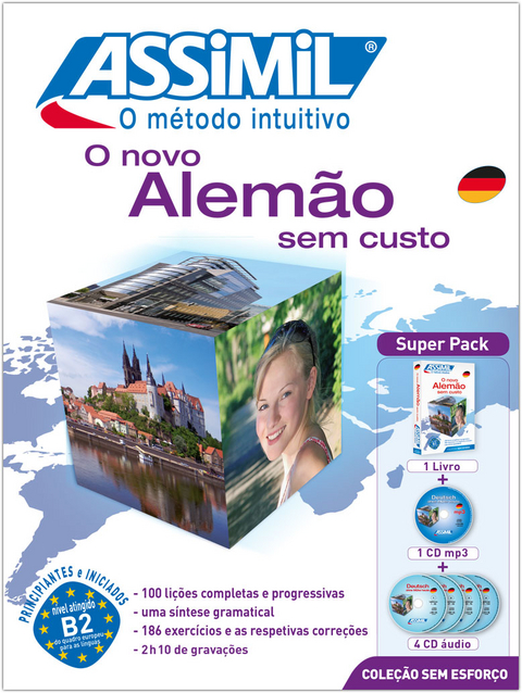 O novo alemao sem custo : nivel atingido B2 : super pack - Hilde Schneider, J. da Silva