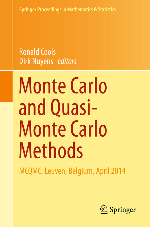 Monte Carlo and Quasi-Monte Carlo Methods - 