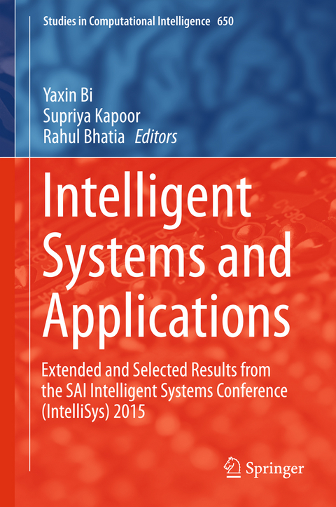 Intelligent Systems and Applications - 