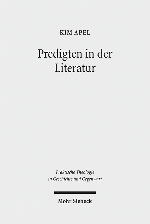 Predigten in der Literatur - Kim Apel