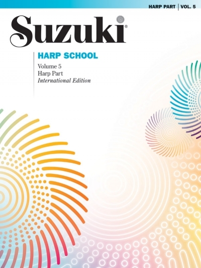 Suzuki Harp School Book Volume 5 - Shinichi Suzuki