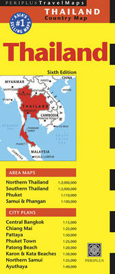 Thailand Travel Map Seventh Edition - Periplus Editors