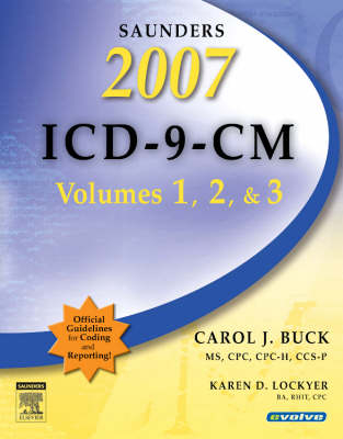 Saunders ICD-9-CM, Volumes 1, 2, & 3 - Carol J Buck