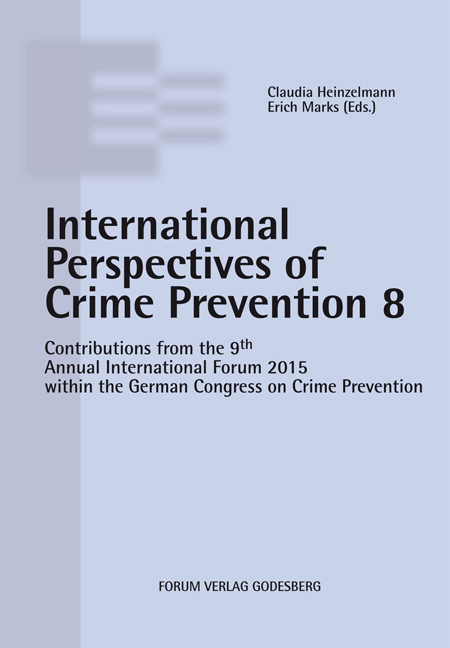 International Perspectives of Crime Prevention 8 - 