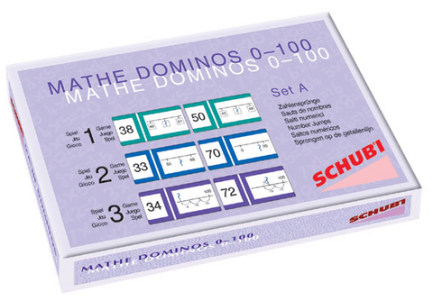 MATHE DOMINOS Zahlensprünge, Set A