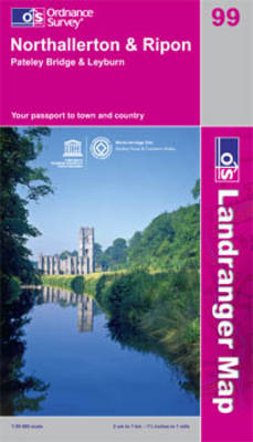 Northallerton and Ripon, Pateley Bridge and Leyburn -  Ordnance Survey