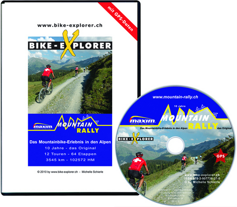 BIKE-EXPLORER Mountain-Rally, inkl. GPS-Tracks, CD-ROM - Michelle Schierle