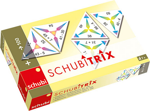 SCHUBITRIX: Addition und Subtraktion bis 100