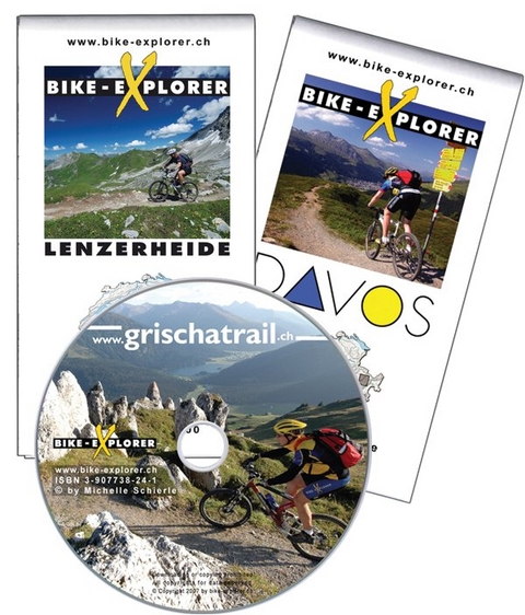 Bike-Explorer Grischatrail, Set inkl. GPS-Tracks - Michelle Schierle