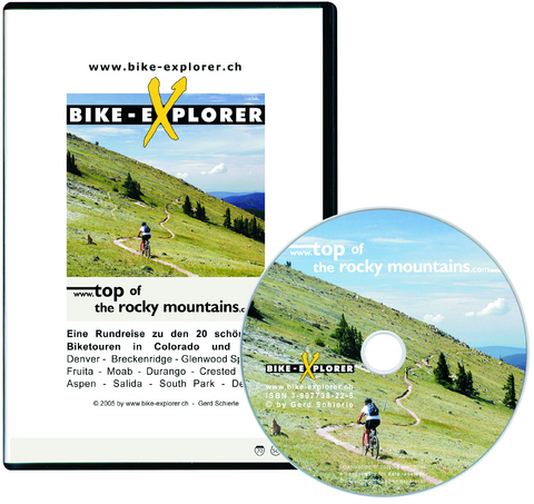 BIKE-EXPLORER Top of the Rocky Mountains, CD-ROM - Gerd Schierle