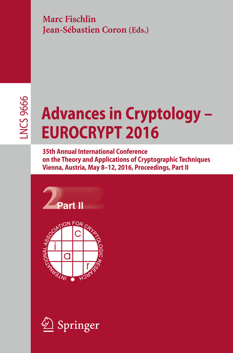 Advances in Cryptology – EUROCRYPT 2016 - 