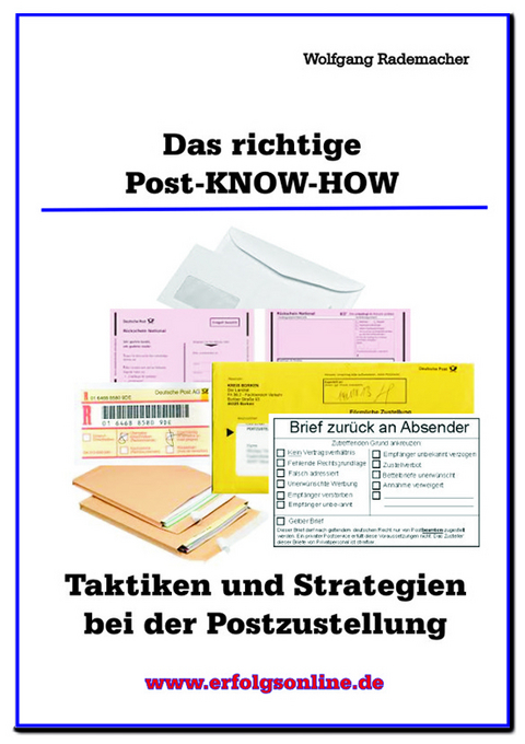 Das richtige Post-Know-How - Wolfgang Rademacher