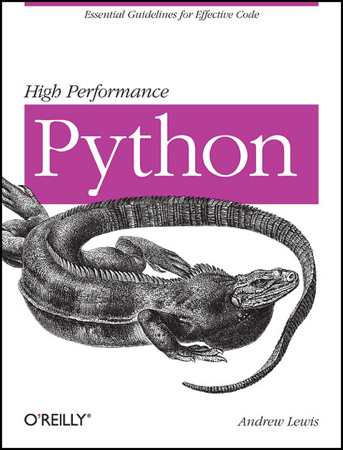 High Performance Python - Andrew Lewis