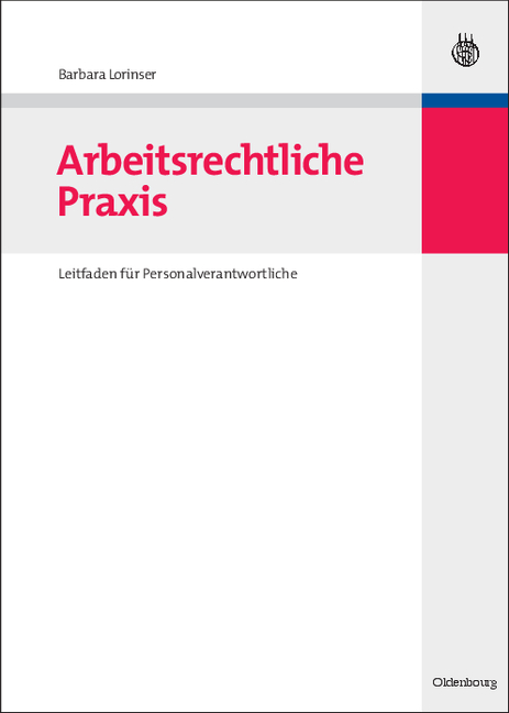 Arbeitsrechtliche Praxis - Barbara Lorinser