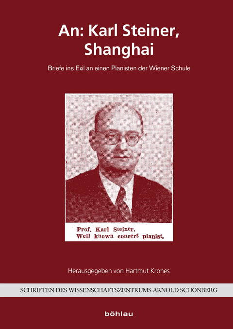 An: Karl Steiner, Shanghai - 