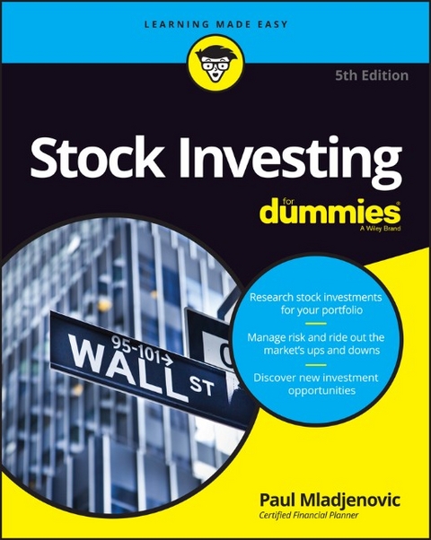 Stock Investing For Dummies - Paul Mladjenovic